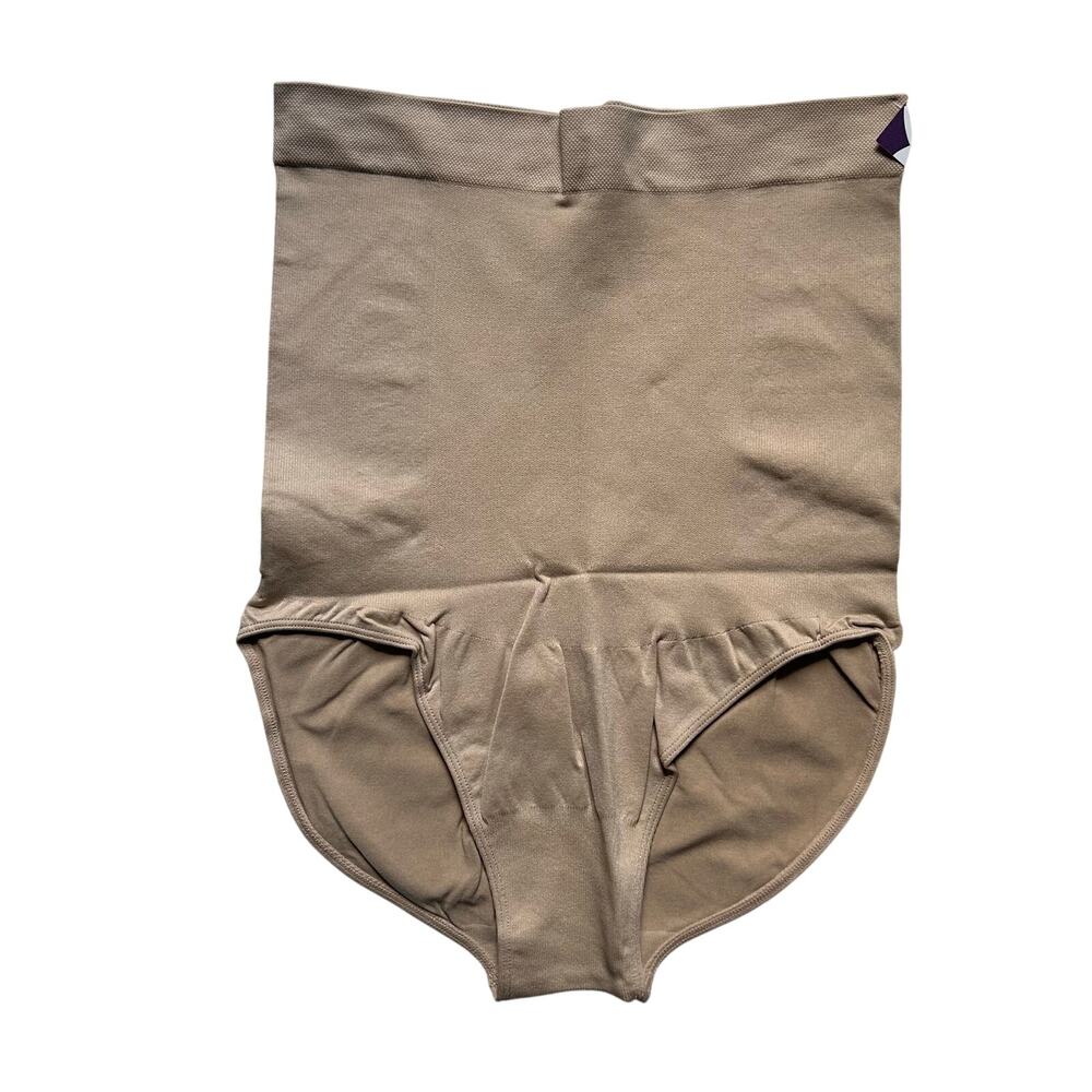 5/$25 Empetua High Waisted Beige Tummy Control Shaper Panty XXXL 3XL New